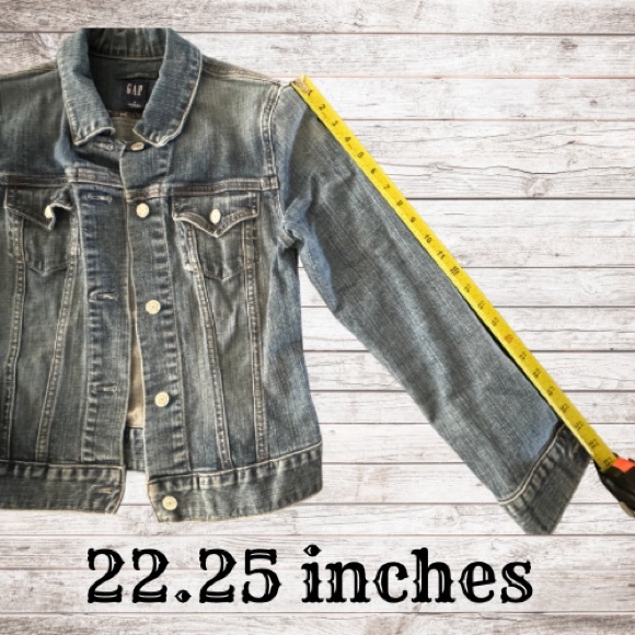 Gap Women’s Stretch Denim Jean Jacket Size Small! - Picture 4 of 5